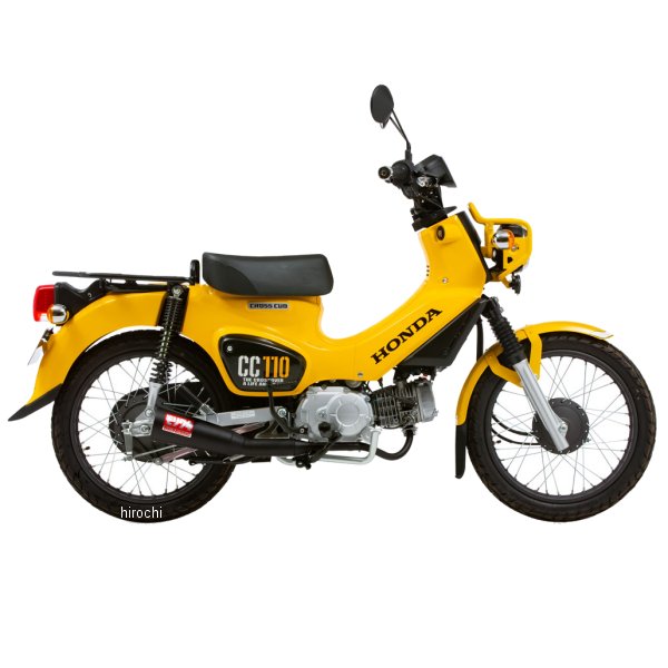 01810-H01Q4-00 モリワキ フルエキゾースト MEGAPHONE 18年 カブ110、クロスカブ 黒