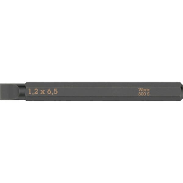 018142 469-7223 Wera社 Wera 貫通専用差替ビット マイナス6.5×1.2mm