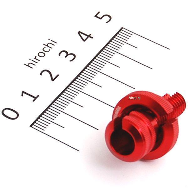 02-01-0056 SP武川 ファットタイプアジャストボルト(レッド/レッド)