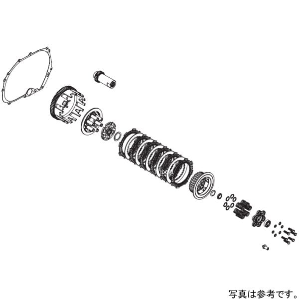 02-01-0171 SP武川 スペシャルクラッチインナーキット KSR110 KLX110 KSR110