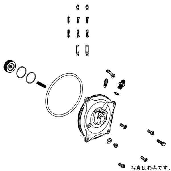 02-01-0198 SP武川 クラッチカバーセット（WET/油圧式） GROM・MSX125・MSX125SF