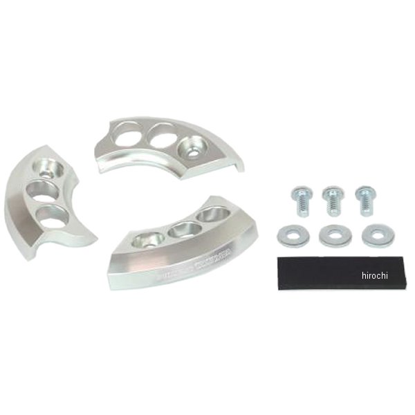 02-01-0264 SP武川 Rクランクケースプロテクター グロム、モンキー125、C125 シルバー