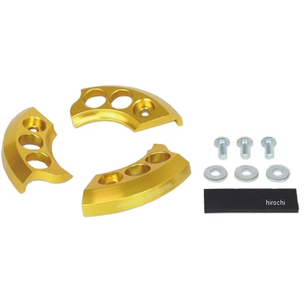 02-01-0267 SP武川 Rクランクケースプロテクター グロム、モンキー125、C125 ゴールド