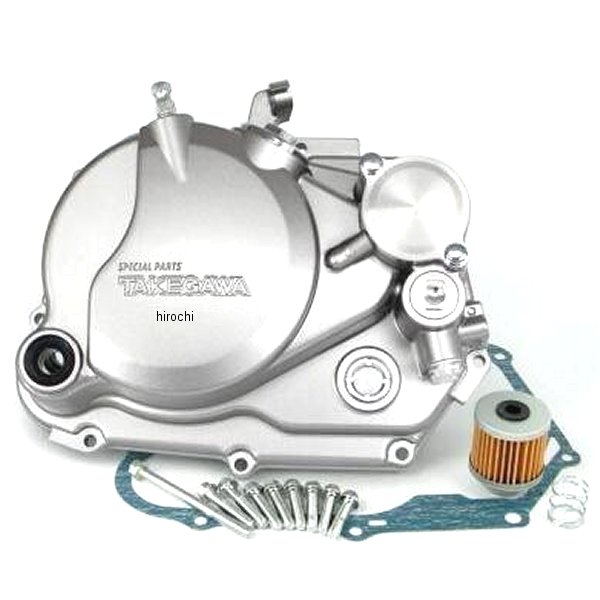 02-01-0476 SP武川 スペシャルクラッチカバーキット アルミダイカスト/シルバー塗装