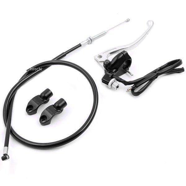 02-01-0603 SP武川 クイッククラッチレバ-&ワイヤーセット(シルバー) Apew50/100・XR50/100モタード