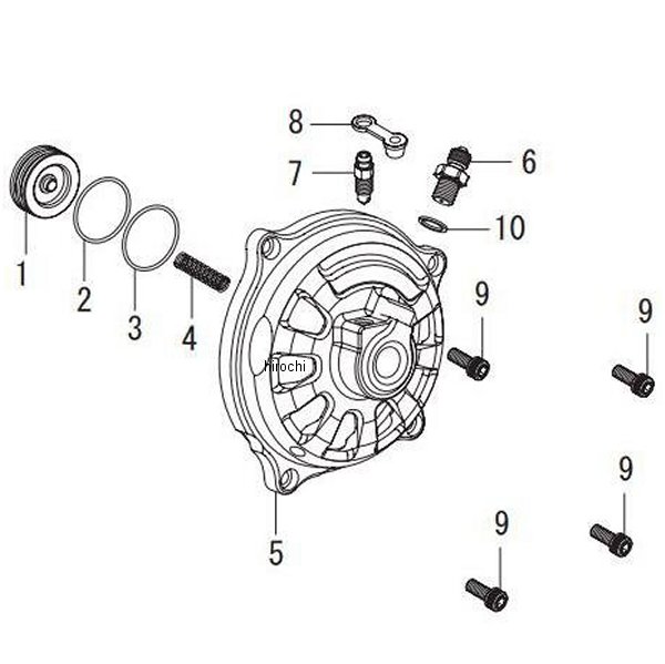 02-02-0087 SP武川 17乾式クラッチカバー タイプR 油圧 モンキー、ゴリラ