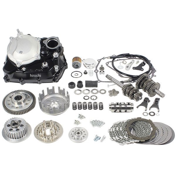 02-03-0122 SP武川 スペシャルクラッチ タイプ-R & TAF5速クロスミッションキット グロム、MSX125、MSX125SF スリッパー無し