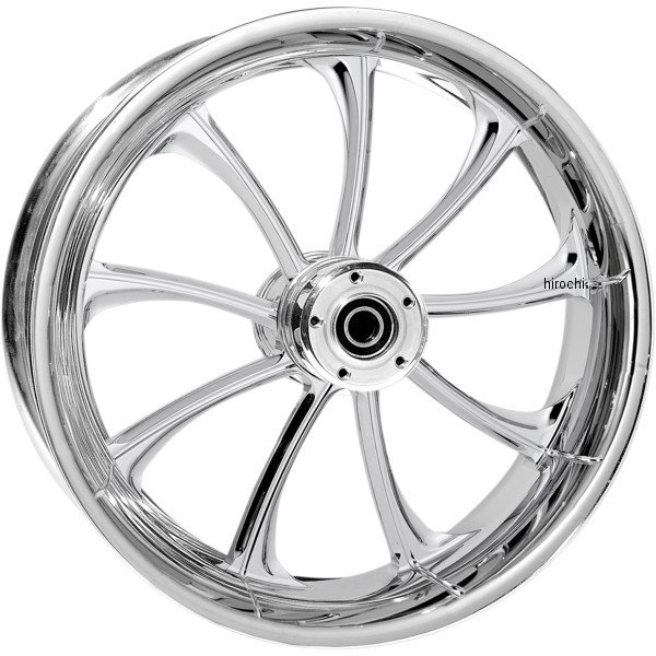 0202-2133 18550-9210A-124 RCコンポーネンツ リアホイール 18X5.5 リボルト 09年-21年 ハーレー ABS有り/シングル クローム