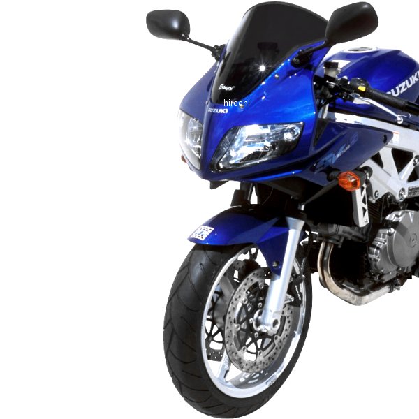 0204XX068 アルマックス ERMAX オリジナルサイズ スクリーン 03年-16年 SV650S ダークブラック