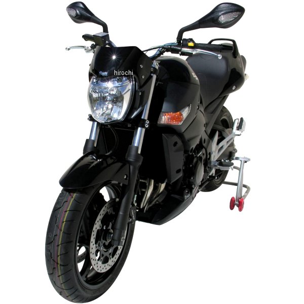 0204XX080 アルマックス ERMAX オリジナルサイズスクリーン 15cm 08年-11年 GSR600 ダークブラック