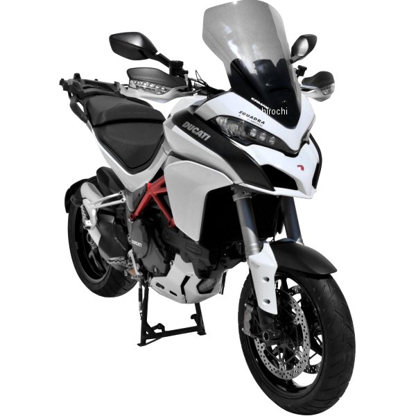 0207XX021 アルマックス ERMAX オリジナルサイズ スクリーン 52cm 15年-17年 ドゥカティ Multistrada1200 ダークブラック