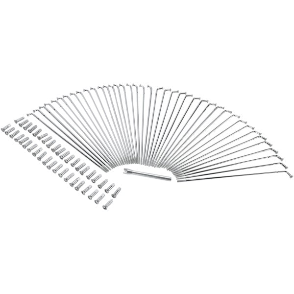 0211-0121 DRAG スポークセット ハブ 21インチ 73年-17年 XL/FX ドロップセンターリム クローム