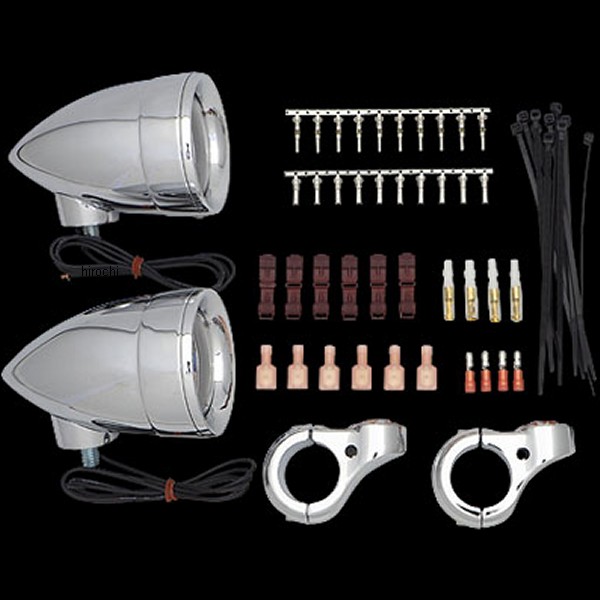 5019 クリアキン Kuryakyn 3インチ エンジンガード マウント ドライビングライトキット