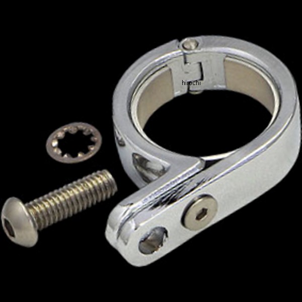 4019 クリアキン Kuryakyn Pクランプ 1-3/8 or 1-1/2インチ クローム