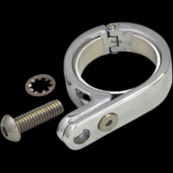 4017 クリアキン Kuryakyn Pクランプ 1-1/2 or 1-5/8インチ クローム