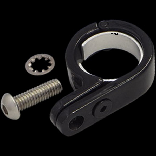 4023 クリアキン Kuryakyn Pクランプ 1-1/8 or 1-1/4インチ ブラック