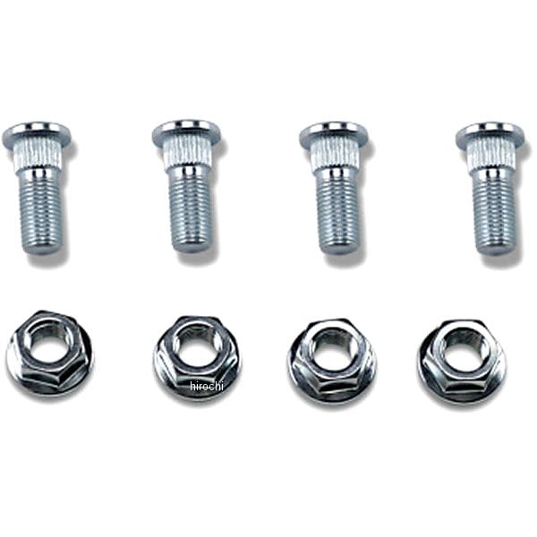 0213-0771 ムースレーシング MOOSE RACING ホイールスタッドとナットのセット 95年-02年 ポラリス