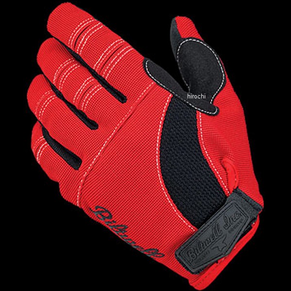 1501-0804-002 021310 ビルトウェル Biltwell モトグローブ レッド/黒/白 Sサイズ