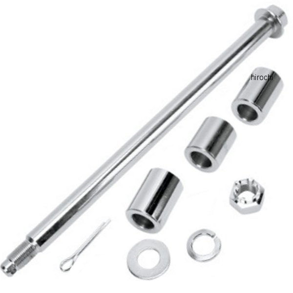 0214-0047 DRAG リア アクスルキット 00年-05年 ダイナ 3/4インチ クローム