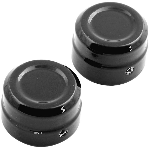 0214-0831 DRAG アクスル キャップ フロント 08年-20年 XL 黒