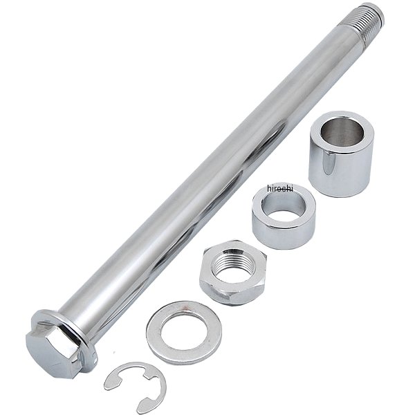 0214-0851 DRAG リア アクスルキット 08年-20年 XL 1インチ クローム