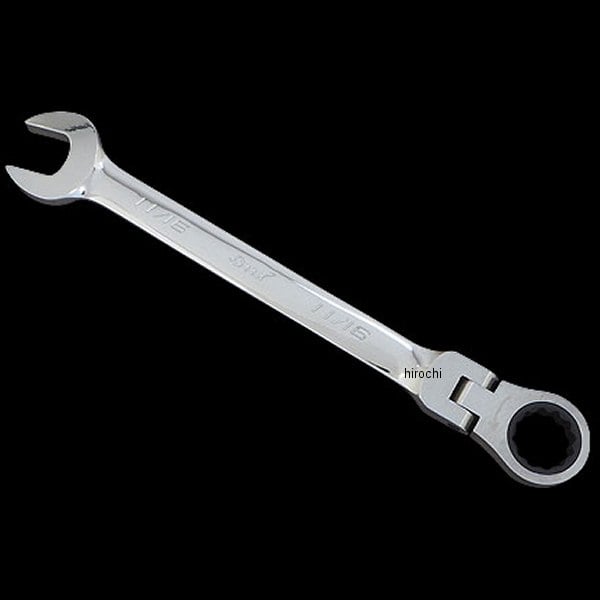 DNC-11/16FGW ディーン DEEN インチ首振りラチェット コンビレンチ 11/16