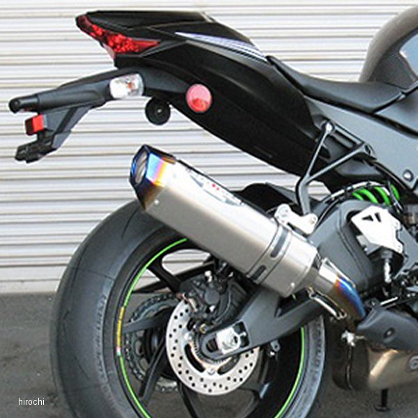0222-KE1-50 ビート BEET スリップオンマフラー ナサートエボリューション TYPE2 19年以降 カワサキ ZX-10R クリアチタン