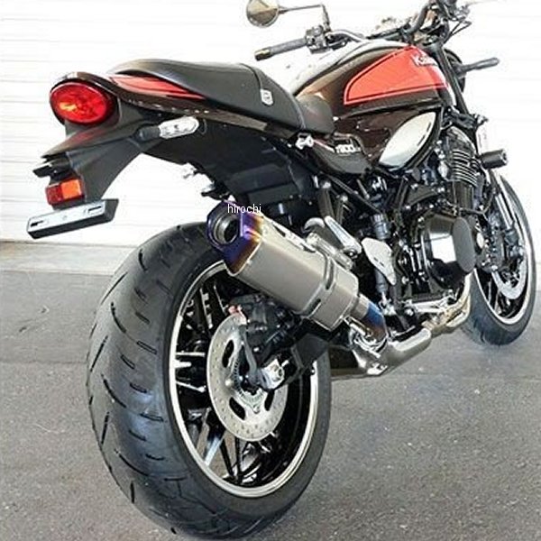 0222-KE3-50 ビート BEET スリップオンマフラー ナサートエボリューション TYPE2 18年-19年 Z900RS クリアチタン