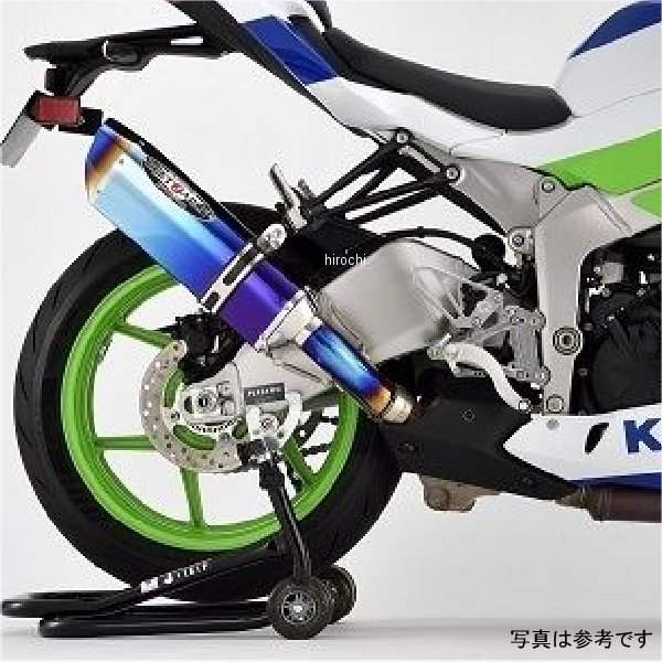 0222-KI3-50 ビート BEET N-Evo2 スリップオンマフラー 24年- Ninja ZX-6R クリアチタンサイレンサー