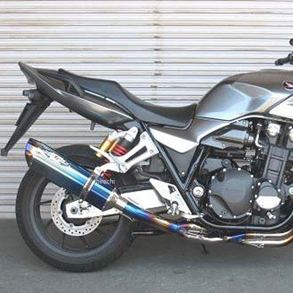 0223-H79-BL ビート BEET フルエキゾースト ナサートエボリューション TYPE2 14年-17年 CB1300SB ABS ブルーチタン