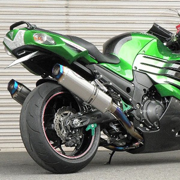 0223-KB6-50 ビート BEET フルエキゾースト ナサートエボリューション TYPE2 T2 12年以降 ニンジャ ZX-14R チタン デュアル
