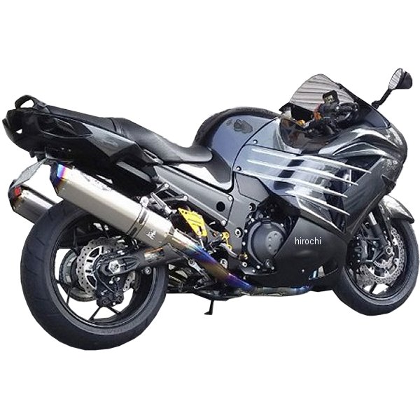 0223-KD3-50 ビート BEET フルエキゾースト ナサートエボリューション TYPE2 T2 12年-17年 ニンジャ ZX-14R ABS クリアチタン