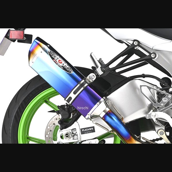 0223-KI3-BL ビート BEET N-Evo Type2 フルエキゾースト カワサキ Ninja ZX-6R 24- ブルーチタン