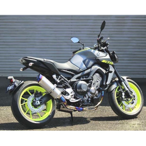 0223-Y51-50 ビート BEET フルエキゾースト ナサートエボリューション TYPE2 17年-18年 MT-09、XSR900 クリアチタン