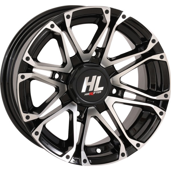 0230-1233 ハイリフター HIGHLIFTER HL3 ホイール フロント、リア 14×7 4/137 4+3 12年-13年 KRT 750 Teryx4 EPS 4x4 黒