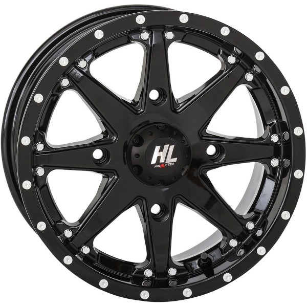 0230-1271 ハイリフター HIGHLIFTER HL10 ホイール フロント、リア 14×7 4/110 5+2 17年-18年 YXZ 1000R SS SE 黒