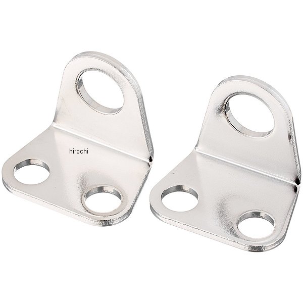 023096-03 ポッシュ POSH ウインカーステーベース 07年以前 TW225、TW200 メッキ