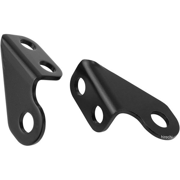 023096-16 ポッシュ POSH ウインカーステーベース 07年以前 TW225、TW200 黒 オフセット