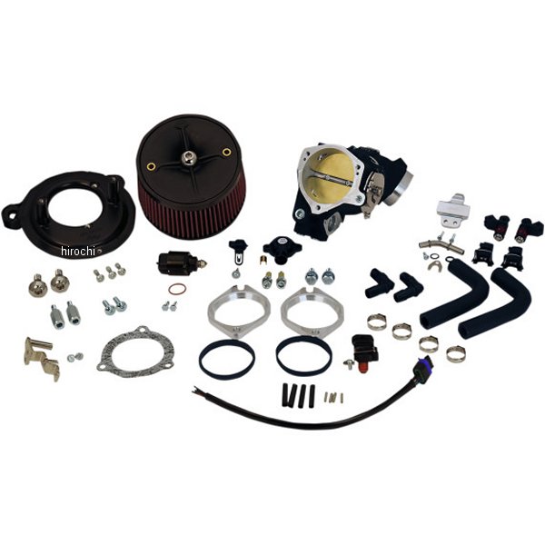 170-0288 024015 S&Sサイクル S&S Cycle ステルスエアクリーナー&スロットルボディキット T143エンジン用