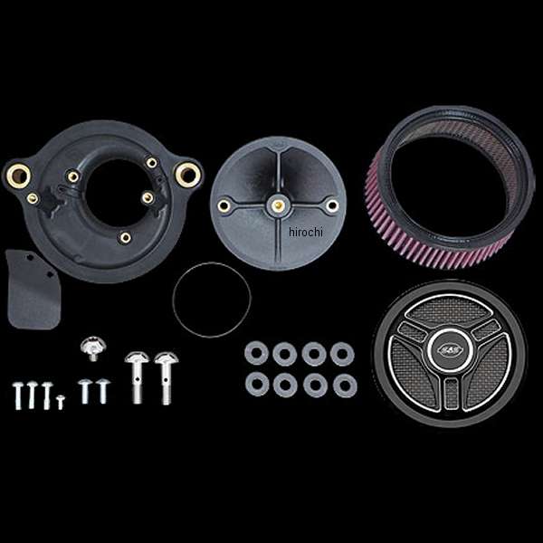 170-0392B 024061 S&Sサイクル S&S Cycle ステルスエアクリーナーキット トライスポークカバー 17年以降 M8