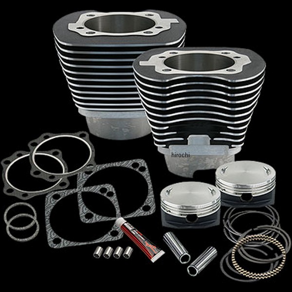 910-0226 S&Sサイクル S&S Cycle 4-1/8インチ シリンダー ピストンキット 124cui 99年-06年 BigTwin