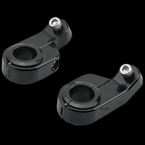 6903-201 025177 ビルトウェル Biltwell 1in&1-1/4in用アングルスピードメータークランプ 黒