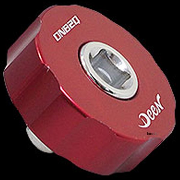 DNB2Q-R ディーン DEEN 1/4SQ ラチェットスピンナー 赤