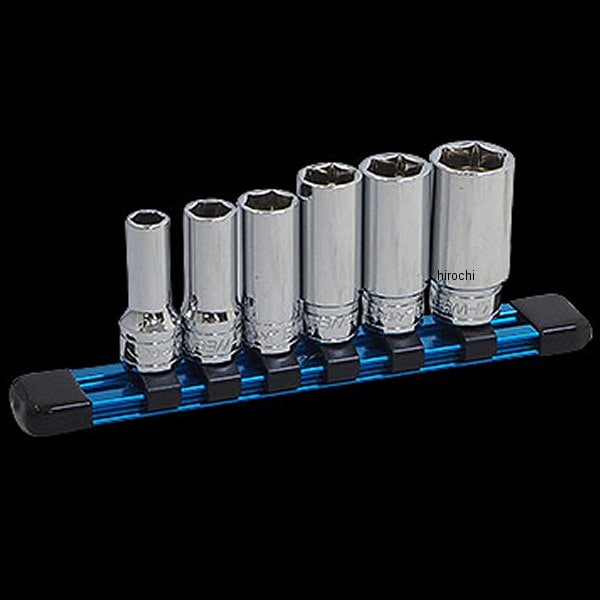 DNB3M06/AH ディーン DEEN 3/8SQ 6角 セミディープミリソケット 6ピースセット