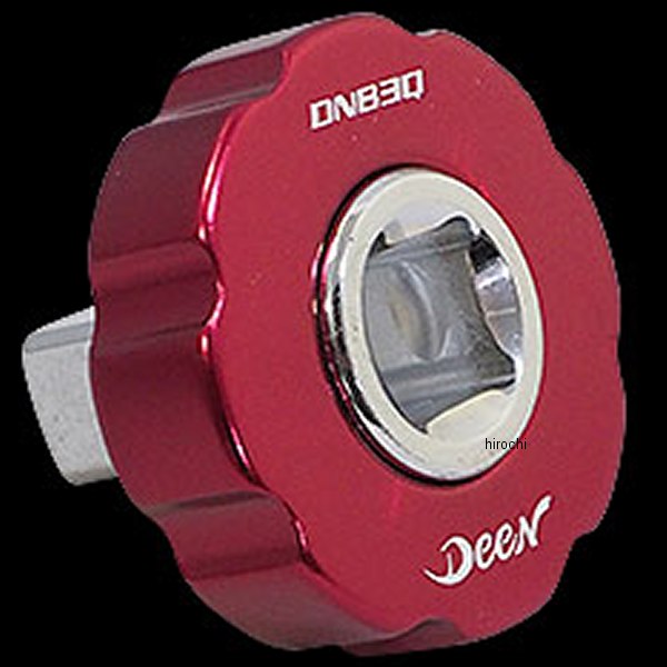 DNB3Q-R ディーン DEEN 3/8SQ ラチェットスピンナー 赤