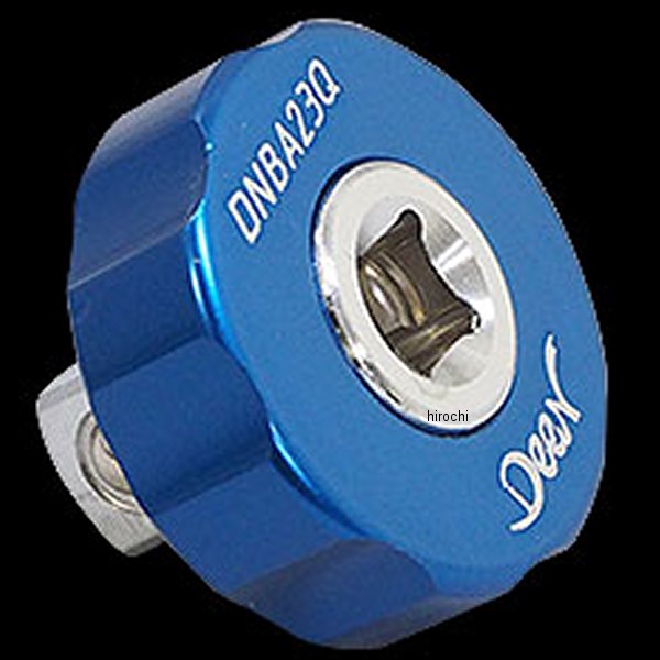 DNBA23Q-B ディーン DEEN 1/4→3/8SQ変換 ラチェットスピンナー 青