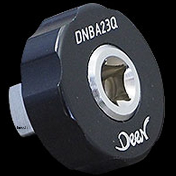 DNBA23Q-BK ディーン DEEN 1/4→3/8SQ変換 ラチェットスピンナー 黒