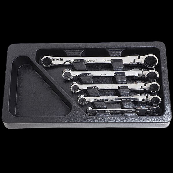 DNM05FGWSET ディーン DEEN ラチェットメガネ 5ピースセット