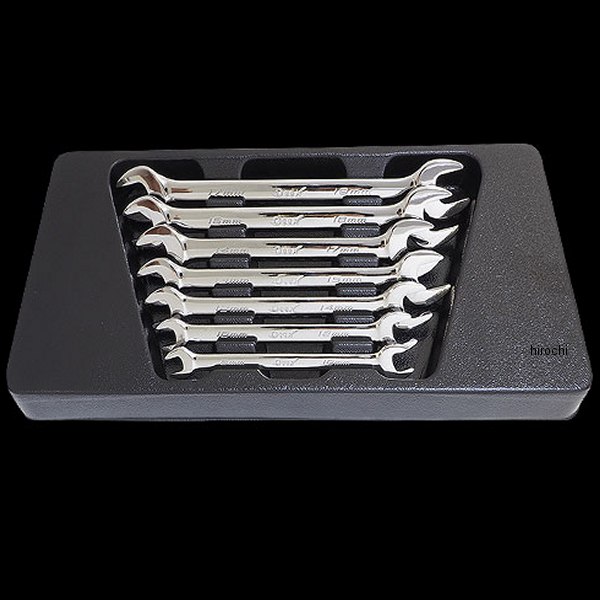 DNS07SET ディーン DEEN オープンエンドスパナ 7ピースセット