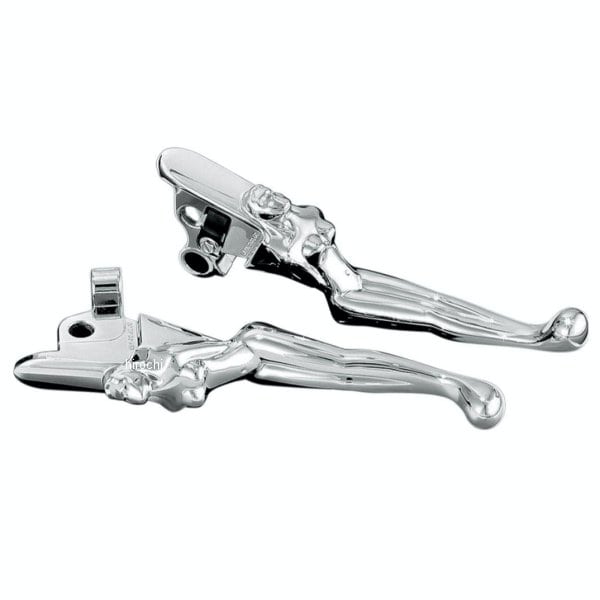 1049 クリアキン Kuryakyn シルエットレバーセット 96年 ツーリング、ダイナ、ソフテイル、スポーツスター
